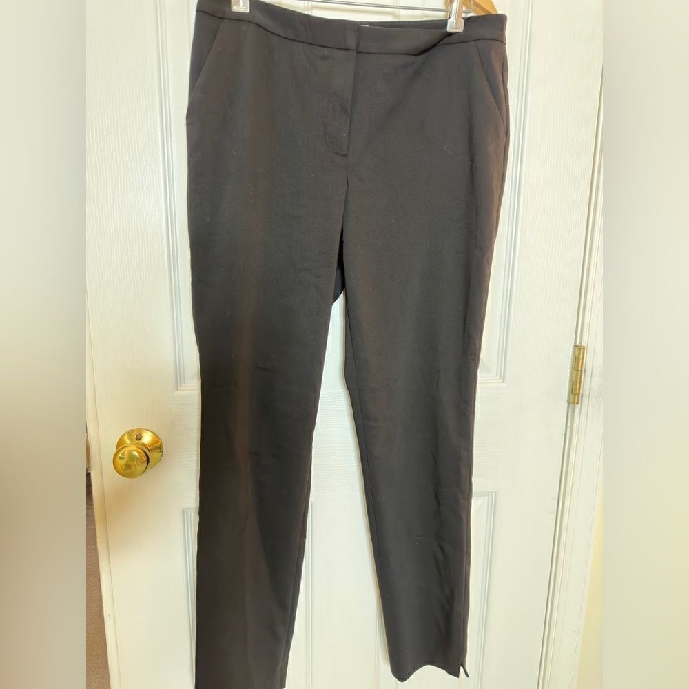 Womens Calvin Klein‎ Skinny Black Dress Pants Size 6